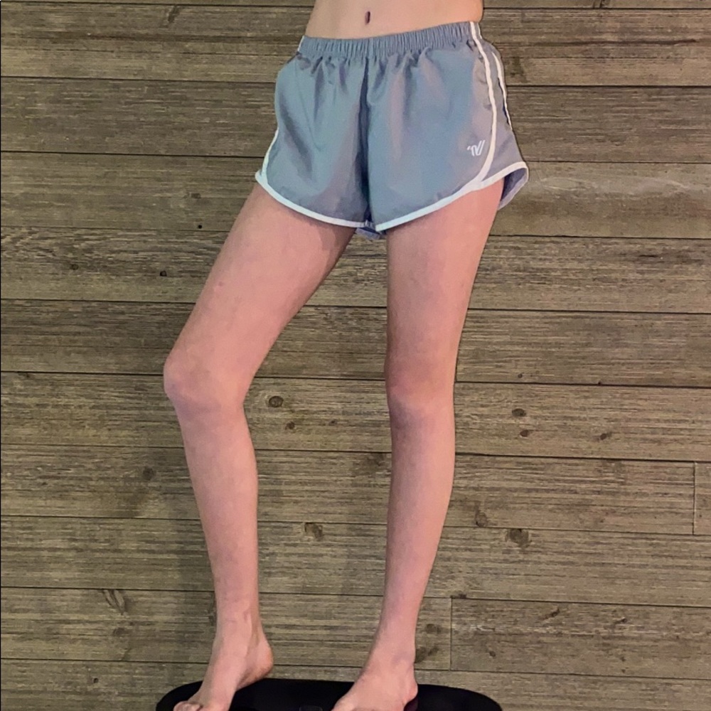 Gray Varsity Spirit Cheer Shorts